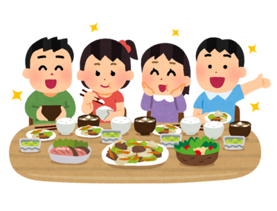 子ども食堂のイラスト